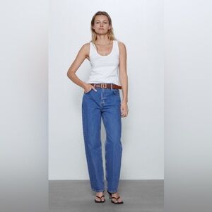 Zara denim the daddy pant